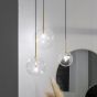 Κρεμαστό Φωτιστικό EQUINOXE SP1 D25 AMBRA SFUMATO Ideal Lux 326368