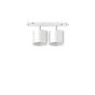 Γραμμικό Σύστημα Φωτισμού EGO SPOT DOUBLE BIG 20W 3000K ON-OFF BI Ideal Lux 327549