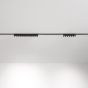Γραμμικό Σύστημα Φωτισμού DEVA ACCENT 10W 3000K Μαύρο Ideal Lux 332734