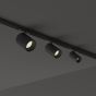 Γραμμικό Σύστημα Φωτισμού DEVA SPOT 08W 3000K Μαύρο Ideal Lux 332819