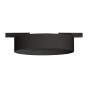 Γραμμικό Σύστημα Φωτισμού DEVA DISC 15W 3000K Μαύρο Ideal Lux 332901