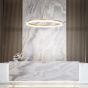 Κρεμαστό Φωτιστικό CROWN SP D80 Λευκό Ideal Lux 339146