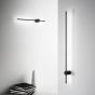Απλίκα ESSENCE AP ROUND D075 LUCE IND. Μαύρο 4000K Ideal Lux 341002