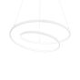 Κρεμαστό Φωτιστικό OZ SP D080 ON-OFF Μαύρο 4000K Ideal Lux 342443