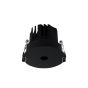 Χωνευτό Φωτιστικό INFINITY FI TRIM 07W 3000K Μαύρο Ideal Lux 355702