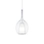 Κρεμαστό Φωτιστικό KALIQUE-2 SP1 D18 Διάφανο Ideal Lux 360034