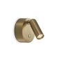 Απλίκα BEAN AP ROUND RECHARGEABLE NICKEL Ideal Lux 364810