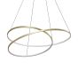 Κρεμαστό Φωτιστικό OZ SP D100 ON-OFF Μαύρο 3000K Ideal Lux 364896