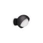 Απλίκα BLOOM AP1 D12 Μαύρο Ideal Lux 366548