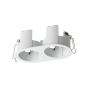 ACCESSORI BEYOND CORNICE CON BORDO DOPPIA 10W Μαύρο Ideal Lux 370026