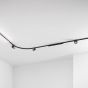 Γραμμικό Σύστημα Φωτισμού DEVA WIDE INNER 11W 4000K Μαύρο Ideal Lux 370347