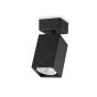 Απλίκα DYNAMITE AP1 SQUARE Ορείχαλκος Ideal Lux 371214
