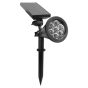 ΦΩΤΙΣΤΙΚΟ LED SOLAR ΕΔΑΦΟΥΣ 4W RGB Spotlight 6491