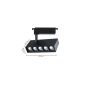 InLight Σποτ 20W μονοφασικής ράγας σε μαύρο χρώμα T1-05800-Black