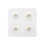 Downlight Mounted σποτ 4*8W 3CCT σε λευκή απόχρωση X00290W