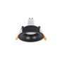 Downlight σποτ GU10 σε μαύρη απόχρωση X00340B