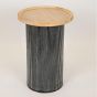 ΒΟΗΘΗΤΙΚΟ ΤΡΑΠΕΖΑΚΙ ΞΥΛΙΝΟ NATURAL 35x35x51cm Eurolamp 750-40513