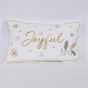 ΜΑΞΙΛΑΡΙ ΛΕΥΚΟ, ΜΕ ΧΡΥΣΗ ΕΠΙΓΡΑΦΗ JOYFUL, 30x50cm Eurolamp 600-46022