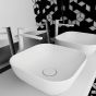 Olympia Trend Square 02 White matt - Νιπτήρας Επικαθήμενος χωρίς βαλβίδα 60133