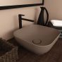 Olympia Trend Square 02 Brown/Beige matt - Νιπτήρας Επικαθήμενος χωρίς βαλβίδα 60135