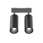 it-Lighting Nitinat 25W 3CCT LED Fan Light in Black with Wooden Color 102000220