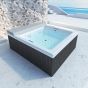 Sanitec SPA Como 4590-anthracite-white-matte