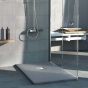 Sanitec A217 Ντουζιέρα Flat Stone 110×80 A217G-26-Cement