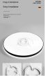 SE LED 47  RONDO BLACK CEILING 48W 3CCT WITH MEMORY 2 YEARS WARRANTY Α4 HOMELIGHTING 77-50463