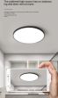 SE LED 47  RONDO BLACK CEILING 48W 3CCT WITH MEMORY 2 YEARS WARRANTY Α4 HOMELIGHTING 77-50463