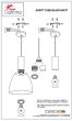 SE21-BL-4-3BL-MS2 ADEPT TUBE Black Pendant Black Metal Shade+ HOMELIGHTING 77-8551