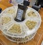 1500Led Λαμπάκια Φοίνικας Copper Cluster Με Μετασχηματιστή Ip44 8 Προγραμμάτων ,15 Μέτρα (Kelvin: 2.500 - 3.000) , Με Καρούλι Αποθήκευσης Lianos 63436
