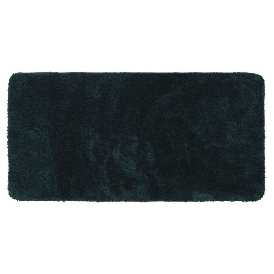 Ταπέτο Μπάνιου 70x140cm 100% Polyester Dark Green Sealskin Angora 800117