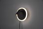 Φωτιστικό Επιτοίχιο Μαύρο Ματ 15cm IP20 LED 5w 3000K 550lm Τrio Lighting Jordan 229210232