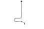 HL-C 11L B FOCUS BLACK LARGE CEILING BASE HOMELIGHTING 77-3314