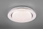 Πλαφονιέρα Οροφής Λευκό 58xH8cm LED 11w 3000-6000K 3700lm Remote Control Trio Lighting Atria R67045800
