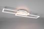 Πλαφονιέρα Οροφής Μοντέρνα Μεταλλική με Ενσωματωμένο LED 30w 2700-6000K 4500lm Λευκό χρώμα 90,5cm Trio Lighting Twister R67183131
