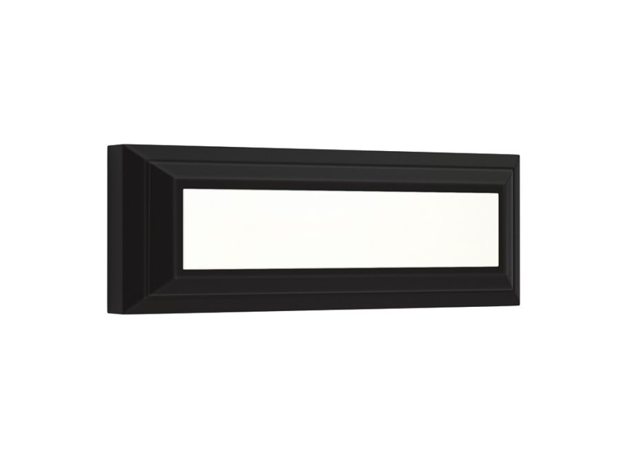 Φωτιστικό επιτοίχιο HER-08 BLACK LED εξωτερικού χώρου Heronia 42-0014
