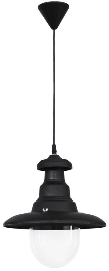 Φωτιστικό ΠΥΡΟΦΑΝΙ FLP-100K 1L BLACK Heronia 26-0024