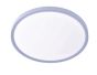 Πλαφονιέρα οροφής LED 60W 3CCT by switch on base σε ασημί απόχρωση D:75x2,5cm 42036-AA-Silver