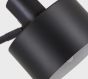 SE21-BL-52-MS1 ADEPT WALL LAMP Black Wall Lamp with Switcher and Black Metal Shade+ HOMELIGHTING 77-8383