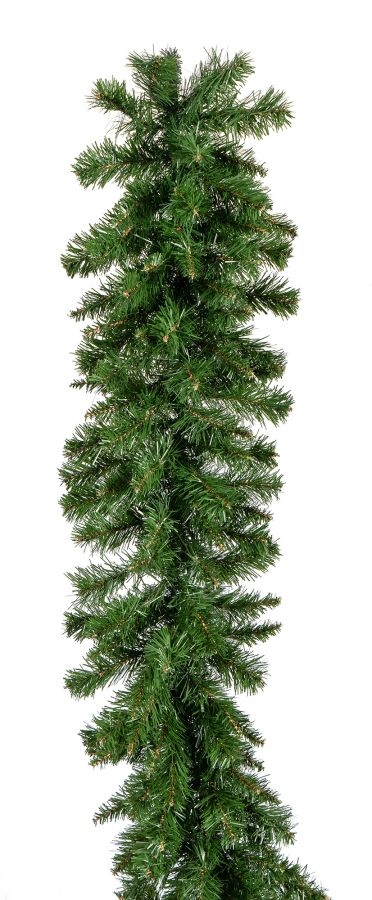 Πράσινη Χριστουγεννιάτικη Γιρλάντα Mix Pvc ,270cm ,Ø 25cm Lianos 240078