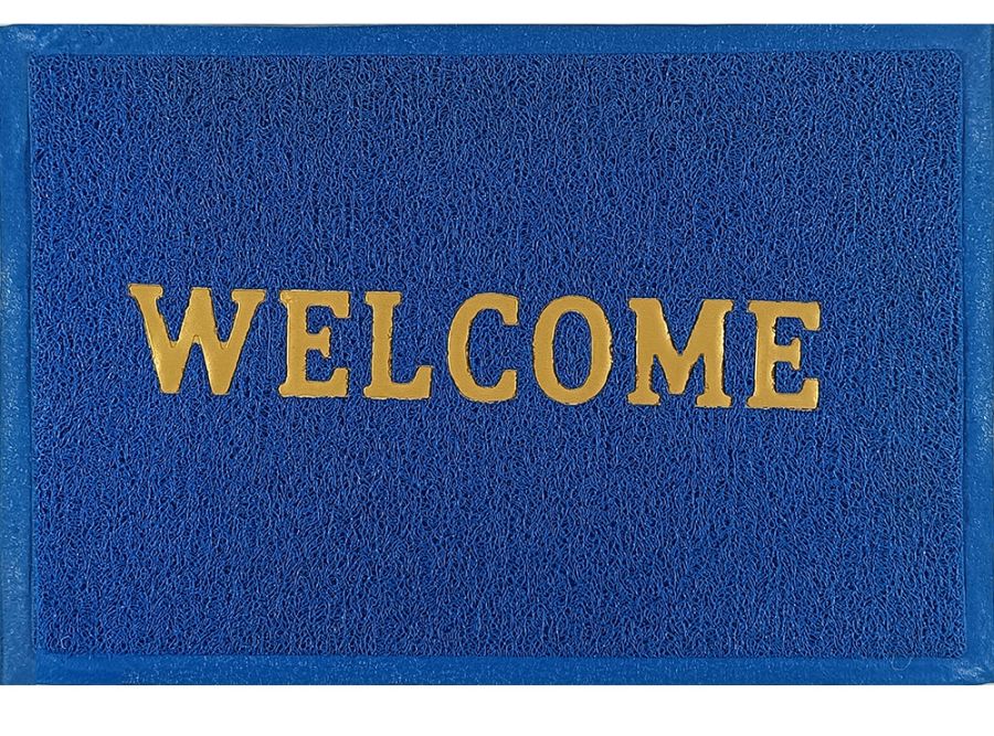 ΠΑΤΑΚΙ ΕΙΣΟΔΟΥ SPIDER WELCOME ΜΠΛΕ 40X60 San Lorentzo 18000259BLUE