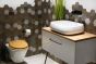 Καπάκι Λεκάνης BAMBOO από MDF Φυσικό 37.3x45.5x5.7cm AWD02181598  AWD02181598