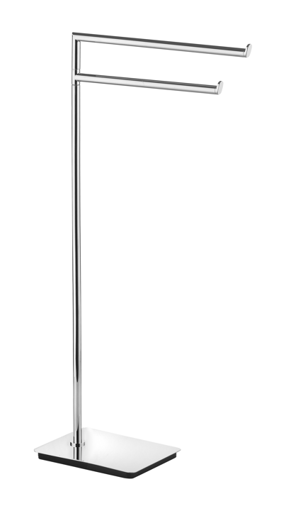 Καλόγερος Διπλή Πετσετοθήκη Χρώμιο Bronze Art Καλόγεροι 0150-10-3