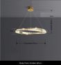 SE LED 60  OVELA ROSE GOLD Φ60cm 3CCT REMOTE CONTROL 2 YEARS WARRANTY HOMELIGHTING 77-51192