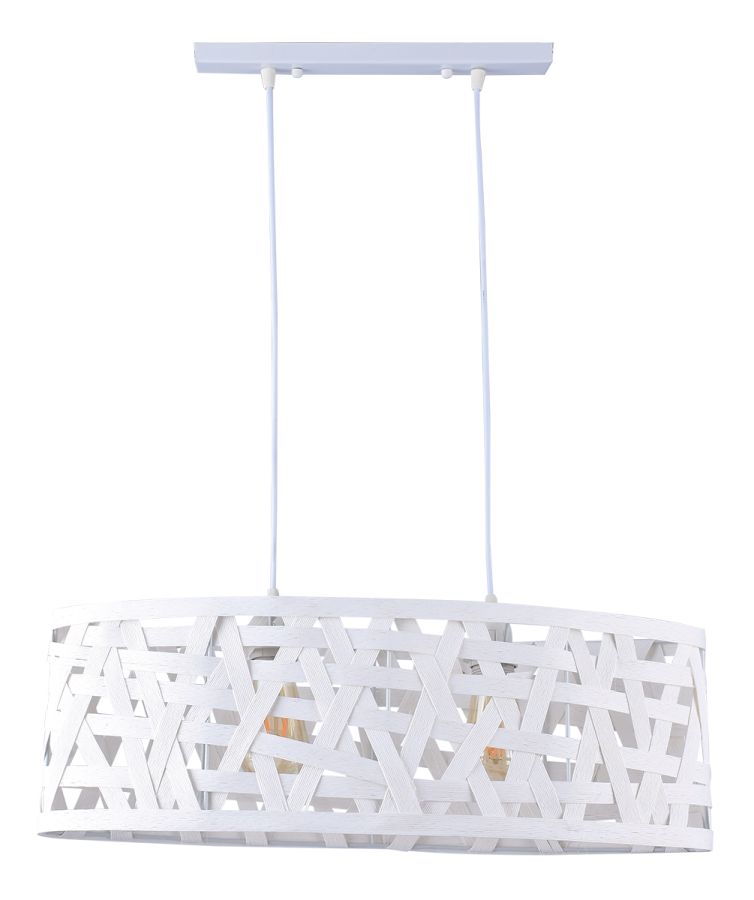 PDC 1022-2 # 2/Φ ΛΕΥΚΟ ΠΛΕΚΤΟ Τ. RATAN 2ΧΕ27 ARlight 0104430