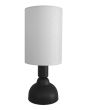 ΠΟΡΤΑΤΙΦ TL-09/Φ14 BLACK-ΛΕΥ/ΚΡΕΜ ΠΟΡΤΑΤΙΦ ΣΩΛΗΝΑ KYΛΙΝ.ΑΜΠΑΖΟΥΡ Ε/27 Heronia 09-0238