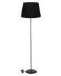 HFLB-03 ΚΩΝ. Φ35 FLOOR LAMP BLACK-ΜΑΥΡΟ ΔΑΠΕΔΟΥ ΜΕ ΑΜΠΑΖΟΥΡ Φ35 ΚΩΝΙΚΟ Heronia 14-0407