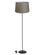HFLB-06 ΚΩΝ.Φ35 FLOOR LAMP BLACK-ΑΜΜΟΥ ΔΑΠΕΔΟΥ ΜΕ ΑΜΠΑΖΟΥΡ Φ35 ΚΩΝΙΚΟ Heronia 14-0408