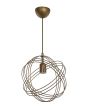 SATURNO GOLD MAT 1/L Μοντέρνο φωτιστικό Heronia 34-0374
